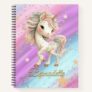 Licorne Magique avec Cahier Arc-en-Ciel
