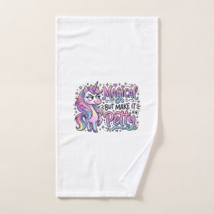 Licorne Magique mais faites-le avec Typographie de
