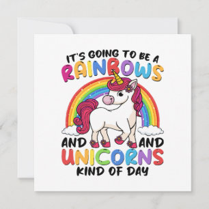 Licorne Mignonne Arc-en-ciel Drôle