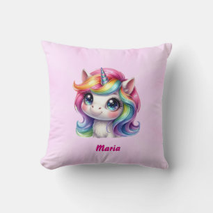 licorne mignonne coussin