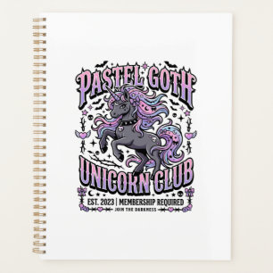 Licorne Pastel Goth Licorne Club Commercial Sticke
