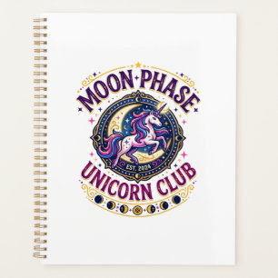 Licorne Phase Lunaire Licorne Club Commercial T-Sh