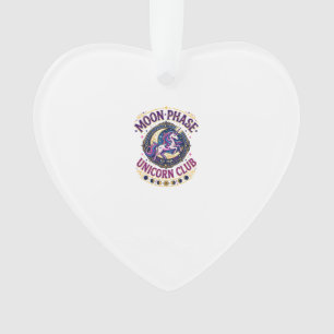 Licorne Phase Lunaire Licorne Club Commercial T-Sh