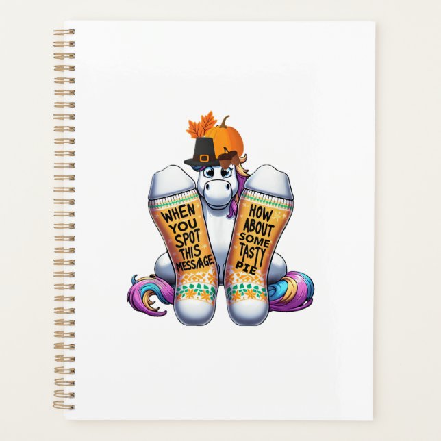 Licorne portant des chaussettes Hommes Femmes Enfa (Devant)