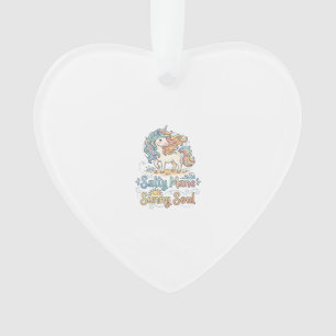 Licorne Salée Crinière Âme Ensoleillée Conception