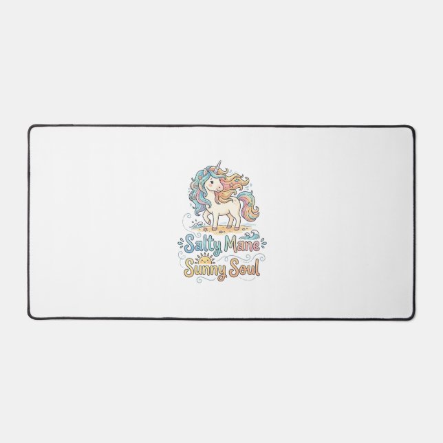 Licorne Salée Crinière Âme Ensoleillée Conception  (Recto)