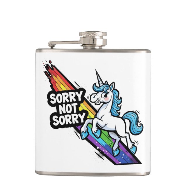 Licorne Sorry not Sorry Flacon (Devant)