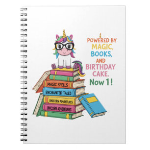 Licorne Ver de Livre Mignon 1er Anniversaire Lec