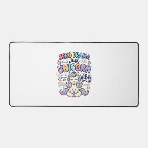 Licorne Zéro Drame Juste Licorne Vibes Typographie