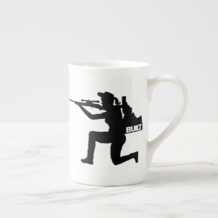 L'Idaho Hunress Bone China Mug
