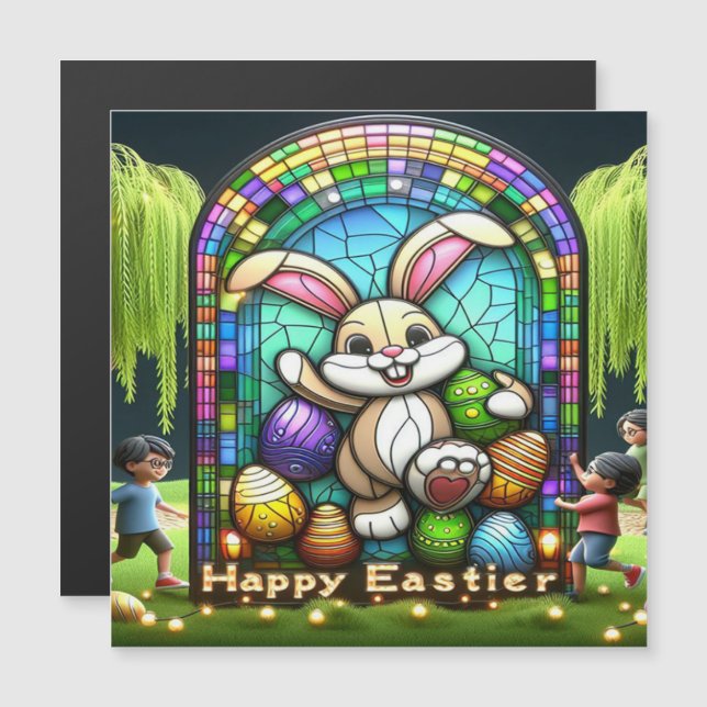 L'Idéationnelle Abstraite du lapin de Pâques (Devant / Derrière)