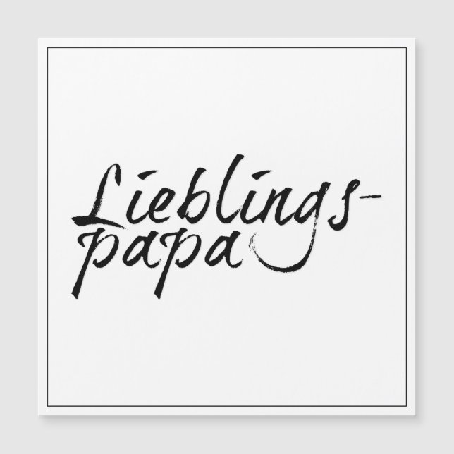 Lieblingspapa - schwarzer Schriftzug 00001 (Devant)