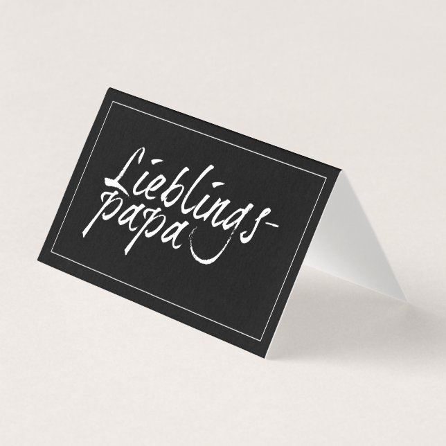 Lieblingspapa - weißer Schriftzug 0001 (Front)