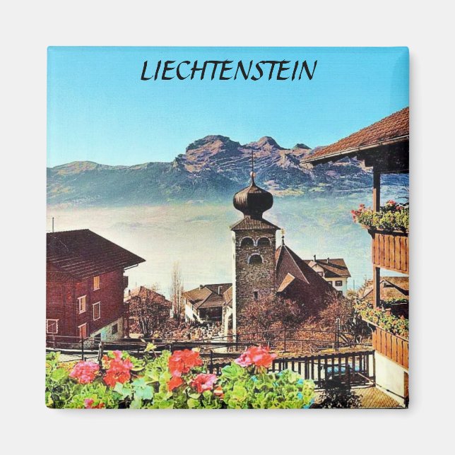 LIECHTENSTEIN MAGNET (Devant)