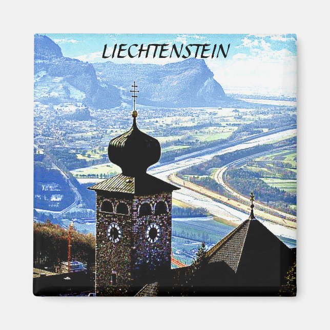 LIECHTENSTEIN MAGNET (Devant)