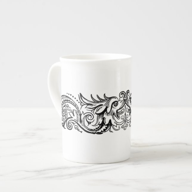 Liés Monstres Bone China Mug (Devant gauche)