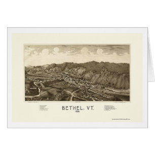 Lieu de prière, carte panoramique de VT - 1886