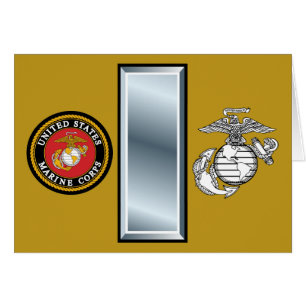 Lieutenant de l'usmc 1stLt premier 0-2
