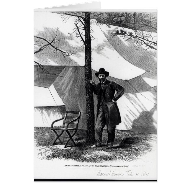 Lieutenant-général Ulysses S. Grant (Devant)