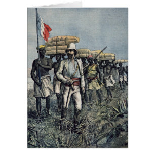 Lieutenant Mizon sur sa mission 1892