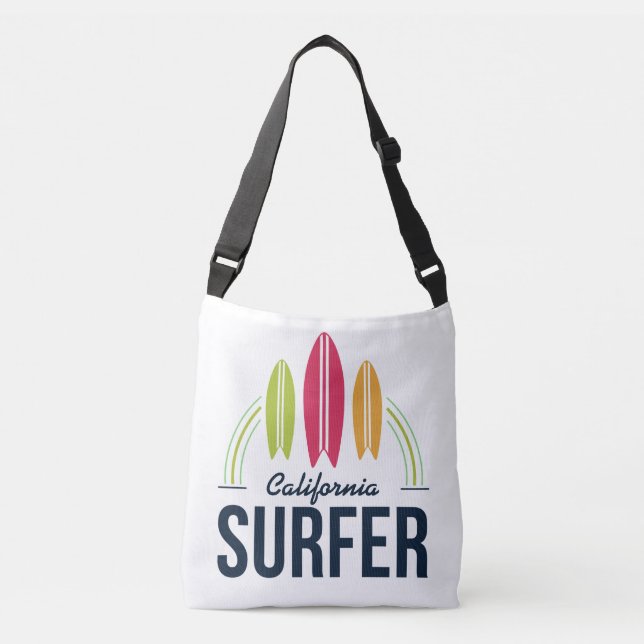 Lieux personnalisés Sacs Surfer (Devant)