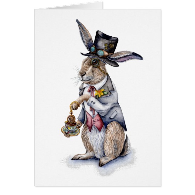 Lièvre de mars de Steampunk (Devant)