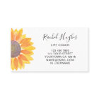 Life Coach Carte de visite élégant