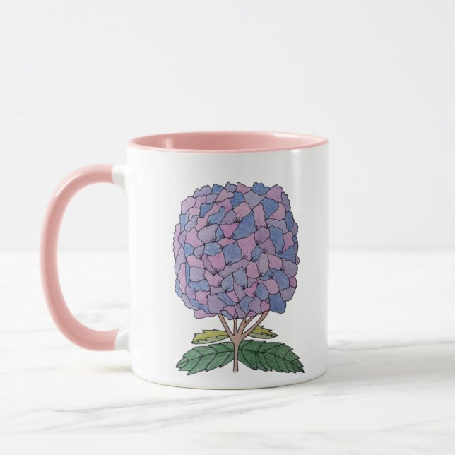 Life is Better in Nantucket Hydrangea Mug (Gauche)