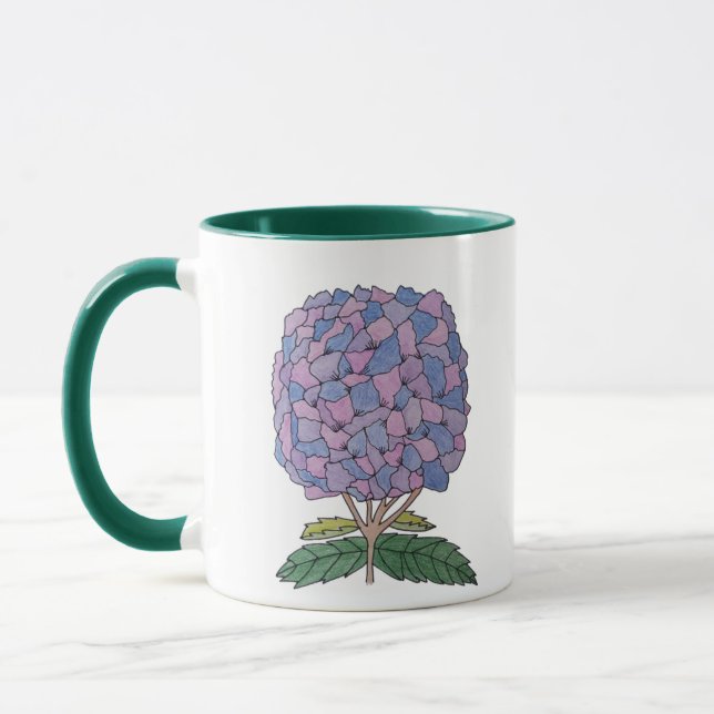 Life is Better in Nantucket Hydrangea Mug (Gauche)