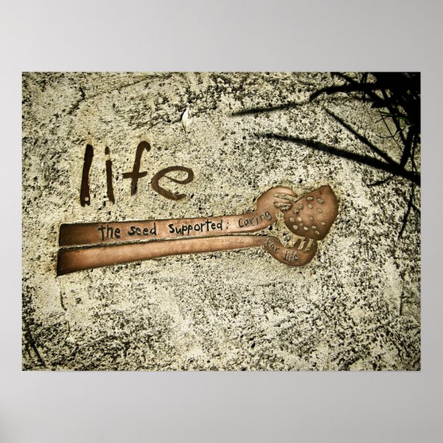 Life : The Seed of Caring Poster (Devant)