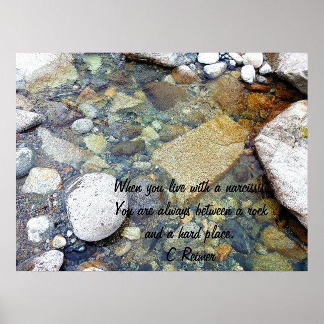 Life With A Narcissist Poster (Devant)