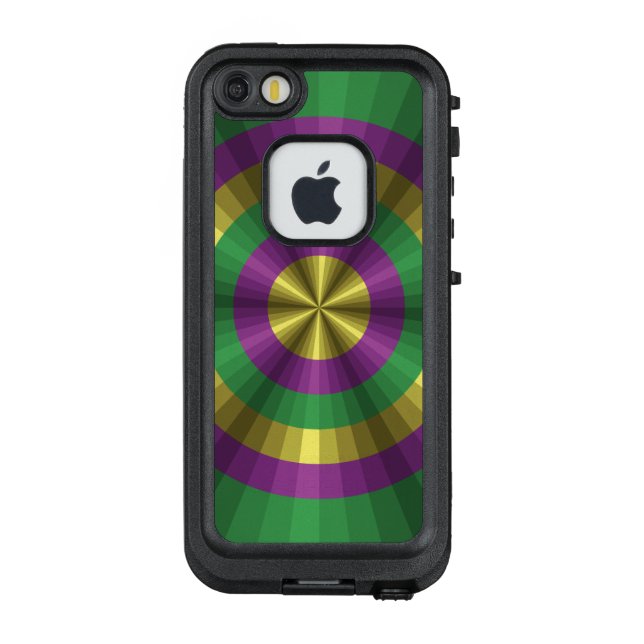 LifeProof Pour iPhone Mardi Gras Illusion Coque à vie (Dos)