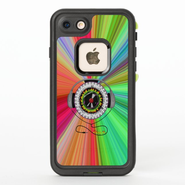 LifeProof Pour iPhone Musique de vie Coque vivant (Dos)