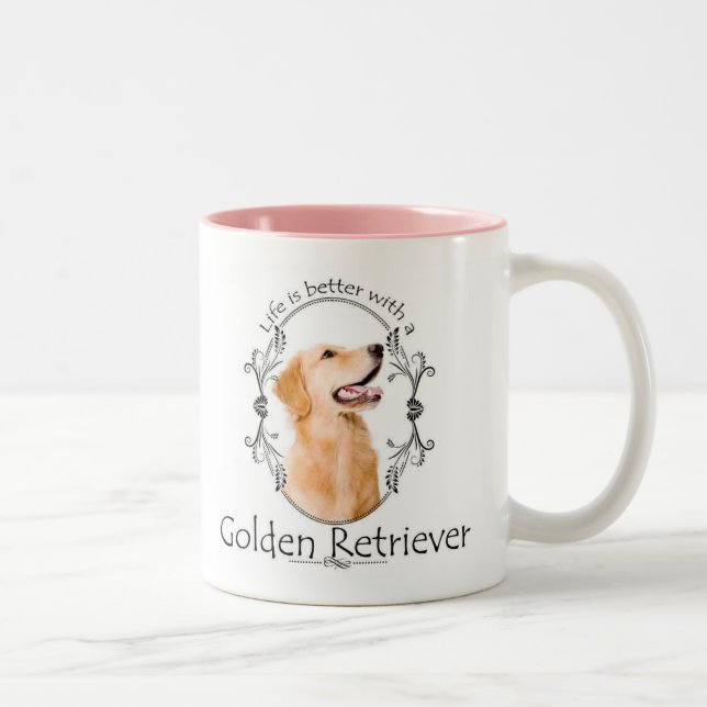 Lifes Better Golden Mug (Droit)