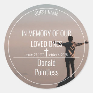 Lifeworks 002 autocollant rond classique