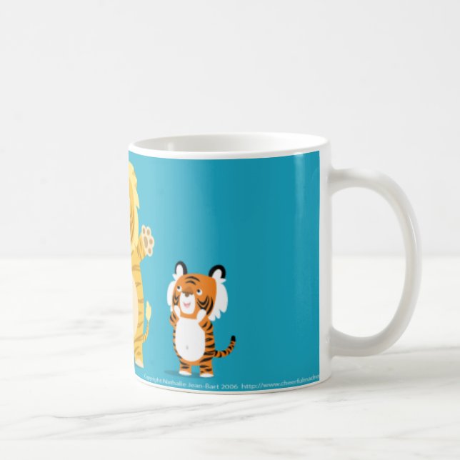 Liger et sa tasse fière de parents (Droite)