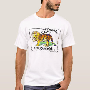 Ligers sont conception douce de T-shirt