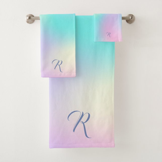 Light colors holographic background (En situation)