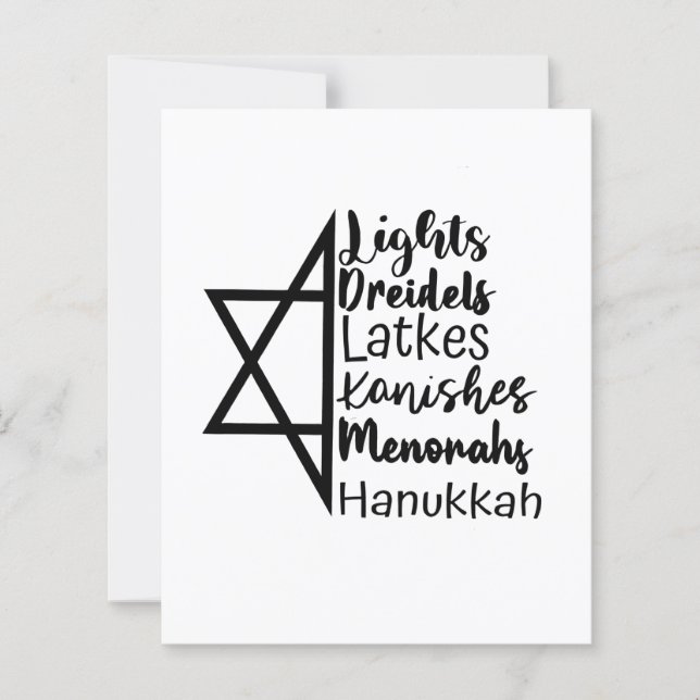 Light Dreidel Latke Kanish Menorah Hanoukka (Devant)