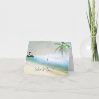 Lighthouse and Beach Toutes les occasions Merci No