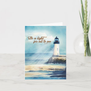 Lighthouse Christian Scripture Matthieu Soyez une