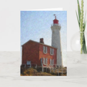 "Lighthouse" Victoria, BC Carte de voeux