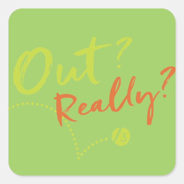 Ligne 3 sortie ? Vraiment ? Autocollant (Devant)