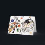 Ligne carte de voeux de Kandinsky Tranverse<br><div class="desc">Lignes transversales carte de voeux de Kandinsky. Huile sur des cavas à partir de 1923. L'artiste russe Wassily Kandinsky était un maître des lignes blanches de l'espace et de noir. La ligne transversale comporte les strockes noirs durs de signature de Kandinsky à travers une toile blanche intersectant avec une série...</div>