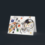 Ligne carte de voeux de Kandinsky Tranverse<br><div class="desc">Lignes transversales carte de voeux de Kandinsky. Huile sur des cavas à partir de 1923. L'artiste russe Wassily Kandinsky était un maître des lignes blanches de l'espace et de noir. La ligne transversale comporte les strockes noirs durs de signature de Kandinsky à travers une toile blanche intersectant avec une série...</div>