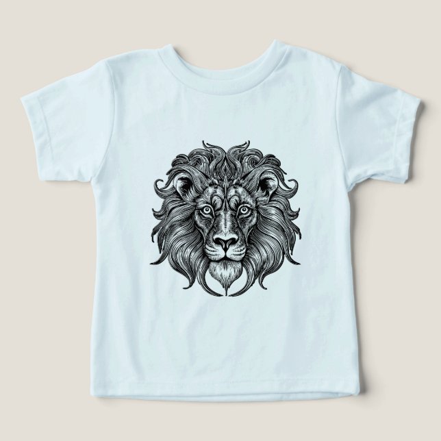 Ligne d'art de lion (Design Recto)
