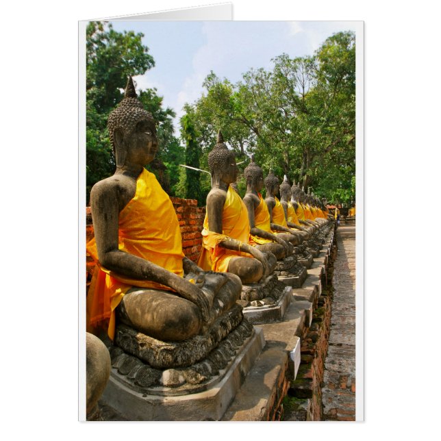 Ligne de Buddhas (Devant)