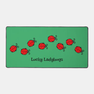 Ligne de Lady Bugs Design Desk Mat