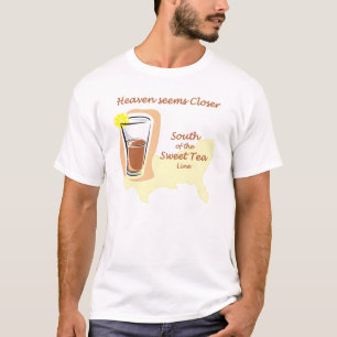 Ligne douce T-shirt de thé