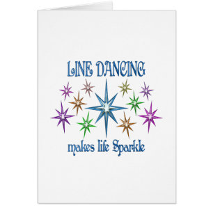 Ligne étincelles de danse